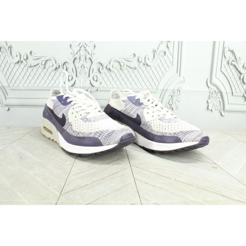 *Nike Air Max Women's White Purple Mesh Breathable Sneaker Shoes Size 10 Inch - Picture 3 of 9